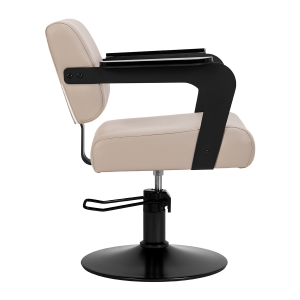 Hair System Jet latte hairdressing chair beige (154318)