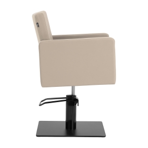 Gabbiano Vitoria hairdressing chair grey-beige (154195)