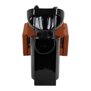Gabbiano Vitoria brown hairdressing wash unit (154203)