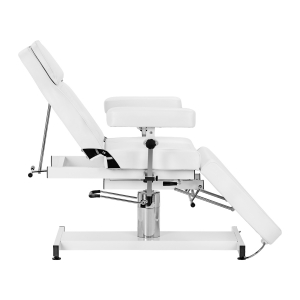 Cosmetic hydraulic chair Sillon A 210DH with cradle white (154692)