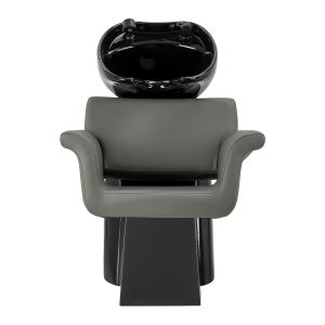 Hairdressing wash unit Gabbiano Lucca grey  (154156)