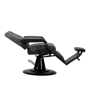 Gabbiano barber chair Bruno graphite with a black base (155763)