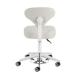 Cosmetic stool Azzurro 156-F bump-up grey (155915)