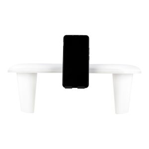MOMO Croissant manicure rest with mobile phone holder white (155804)