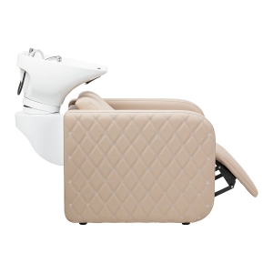 Electric hairdressing wash unit with massage function Gabbiano Sylvia Plus beige (155839)