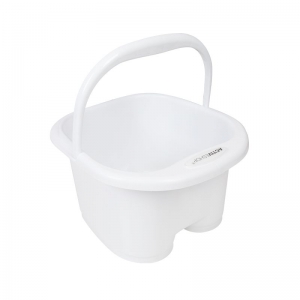 Pedicure bowl with rollers white lich (134171)