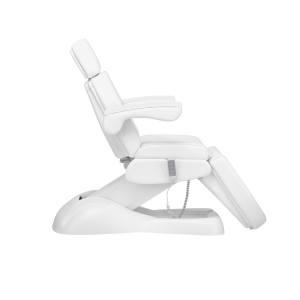 ACTIVESHOP Electric cosmetic chair lux 4m white with a cradle