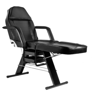ACTIVESHOP Basic 202 cosmetic chair with trays black 