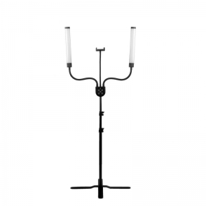 ACTIVESHOP LED lamp for eyelashes and makeup polluks iv type msp-mj-02 black with a remote control