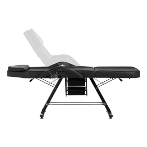 ACTIVESHOP Sillon cosmetic chair with cuvettes black