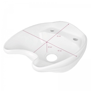 Gabbiano white wash bowl (114485)