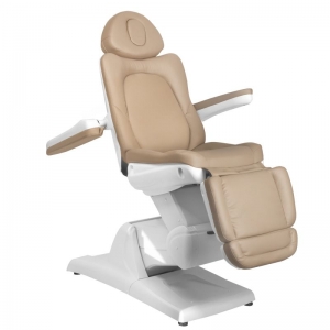 Electric cosmetic chair azzurro 870 3 strong cappuccino (109079)