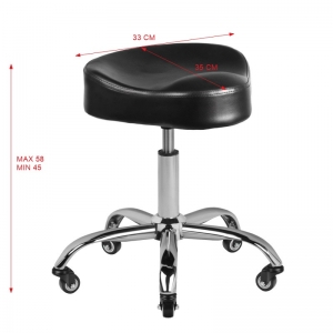 Gabbiano stool a450 black (123785)