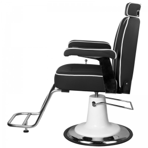 Gabbiano amadeo black barber chair (125382)