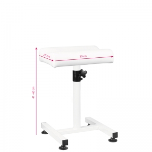Pedicure footrest 108 white (126179)