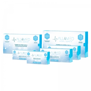 All4med Autoclavable bags 190mm x 330mm 200pcs (126248)