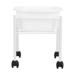White pedicure tray Simple (104917)