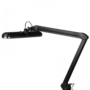 801st elegant LED work lamp with standard black vise (127411)