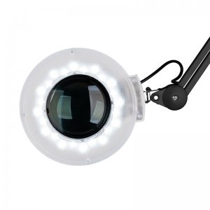 S5 led magnifier lamp + black tripod (128923)