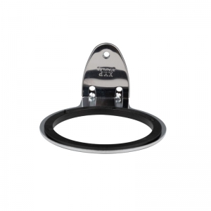 Wall-mounted holder for a hair dryer q96 chrome (129184)