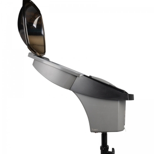 Standing hairdressing sauna 408D gray with active ozone (130823)