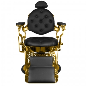 Gabbiano barber chair giulio gold black (132537)
