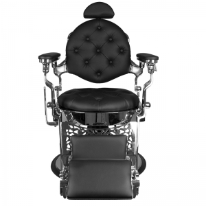 Gabbiano Barber Chair Giulio silver black (132538)