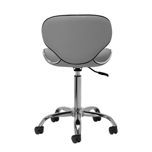 Gabbiano q-4599 gray cosmetic stool (130597)