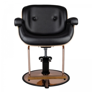 Gabbiano black venice barber chair (133142)