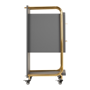 GABBIANO HAIRDRESSER TROLLEY SOLO GOLD GRAY (135396)