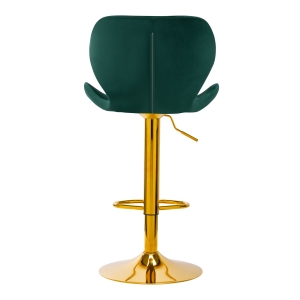 BAR STOOL QS-B15 VELVET GREEN (141187)