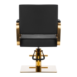 GABBIANO HAIRDRESSING CHAIR AVILA BLACK GOLD (140266)