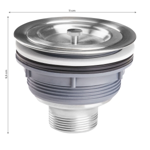 HAIRDRESSER WASH DRAIN Q5   (140267)
