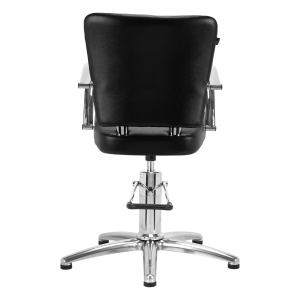 GABBIANO HAIRDRESSING CHAIR DALLAS BLACK (140079)