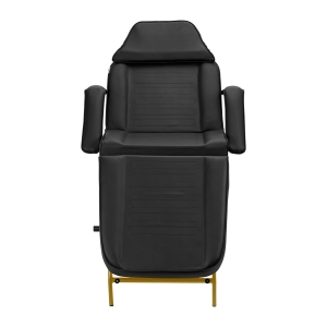 Cosmetic chair 557G with cuvettes black (147250)