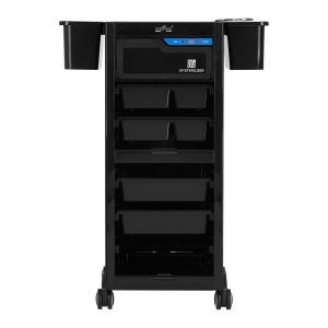 Gabbiano hairdresser's helper with UV sterilizer 68UV black (147025)