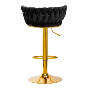 4Rico Bar Hocker QS-B313a black velvet (147826)