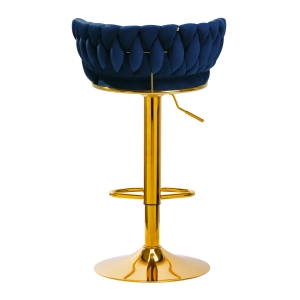 4Rico Bar Hocker QS-B313a navy velvet (147827)