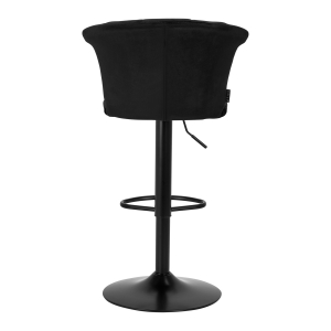 4Rico Bar Hocker QS-B801 black velvet (147829)