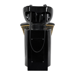 Gabbiano hairdressing wash unit Lille-M gold black (147323)