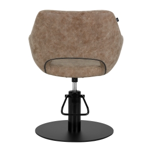 Hairdressing chair Gabbiano Morena old Brown (148052)