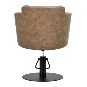 Hairdressing chair Gabbiano Roma old Brown (148055)