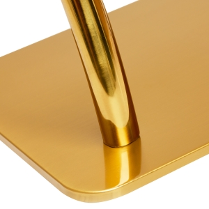 Hairdressing footstool L005S gold (148064)