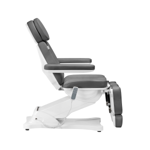Electric cosmetic chair SILLON CLASSIC 3 motors with pedi cradle gray (148293)