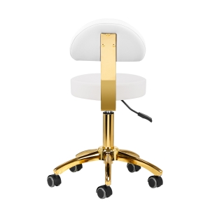 Cosmetic stool AM-304G white (148126)