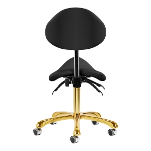 Giovanni cosmetic stool 1004 gold black (147848)