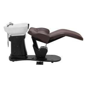 Gabbiano electric hairdressing wash unit TRYCHO brown (148179)