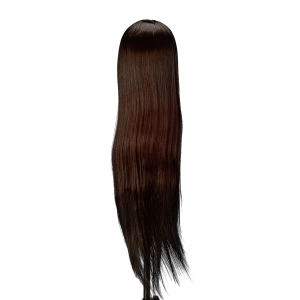 Gabbiano WZ2 hairdressing training head, synthetic hair, color 4#, length 24" (148403)