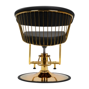 Hair System hairdressing chair Lile gold black (147955)