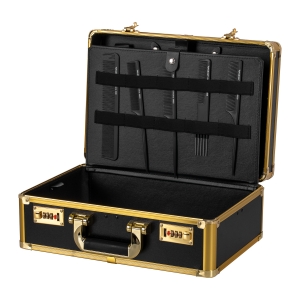 Barber case golden black  (125645)
